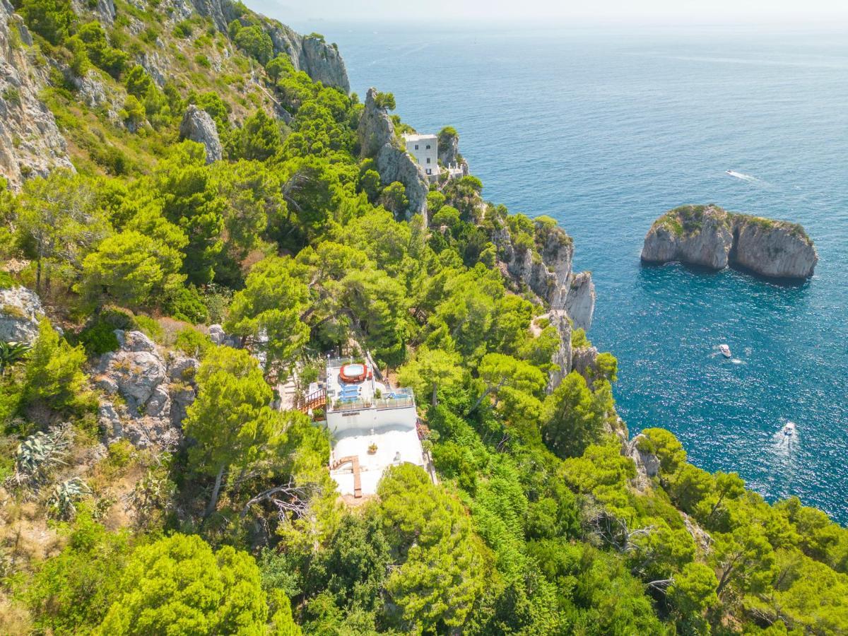 Faraglionensis Monaconehouse Villa Capri Bagian luar foto