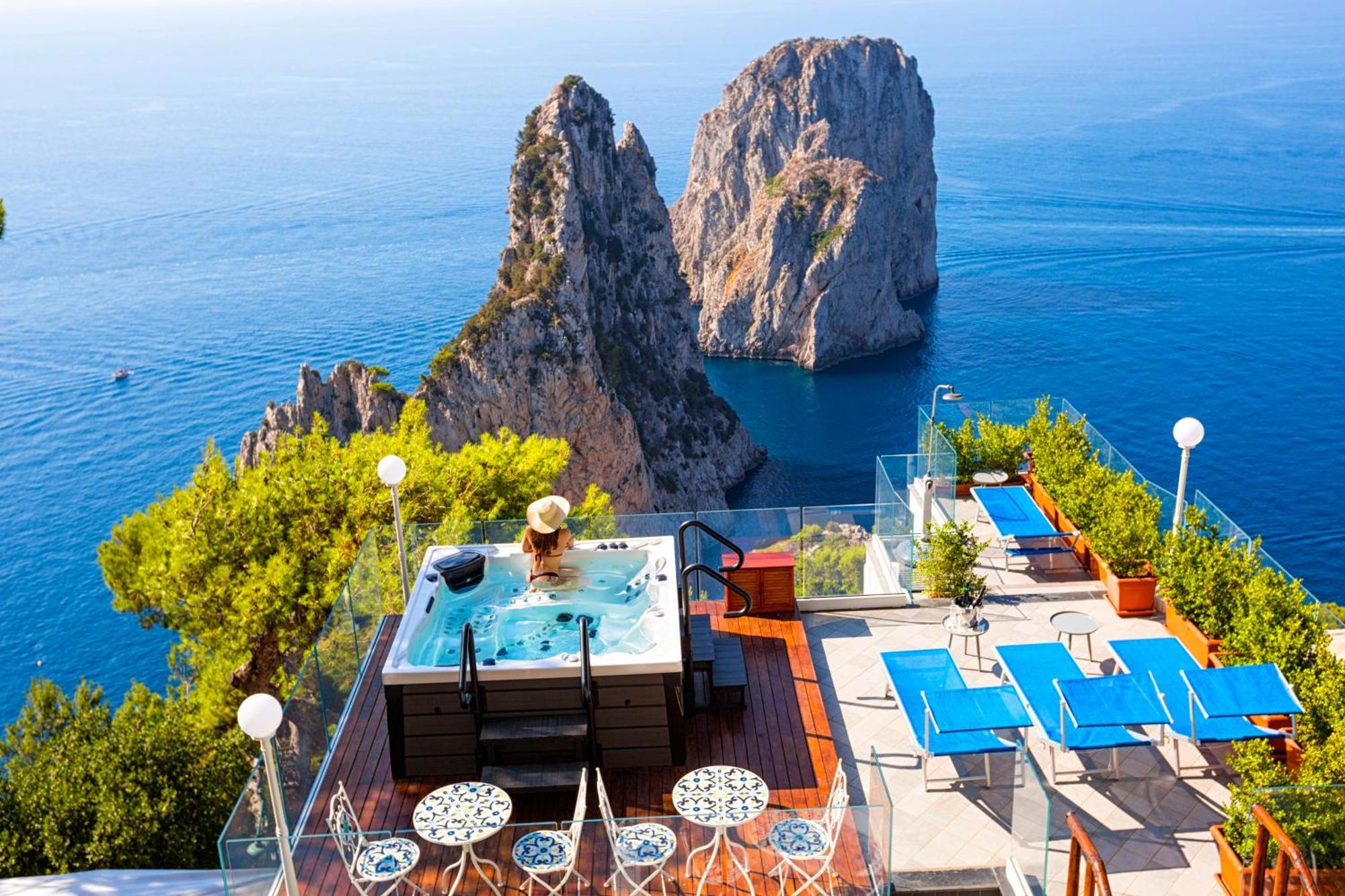 Faraglionensis Monaconehouse Villa Capri Bagian luar foto