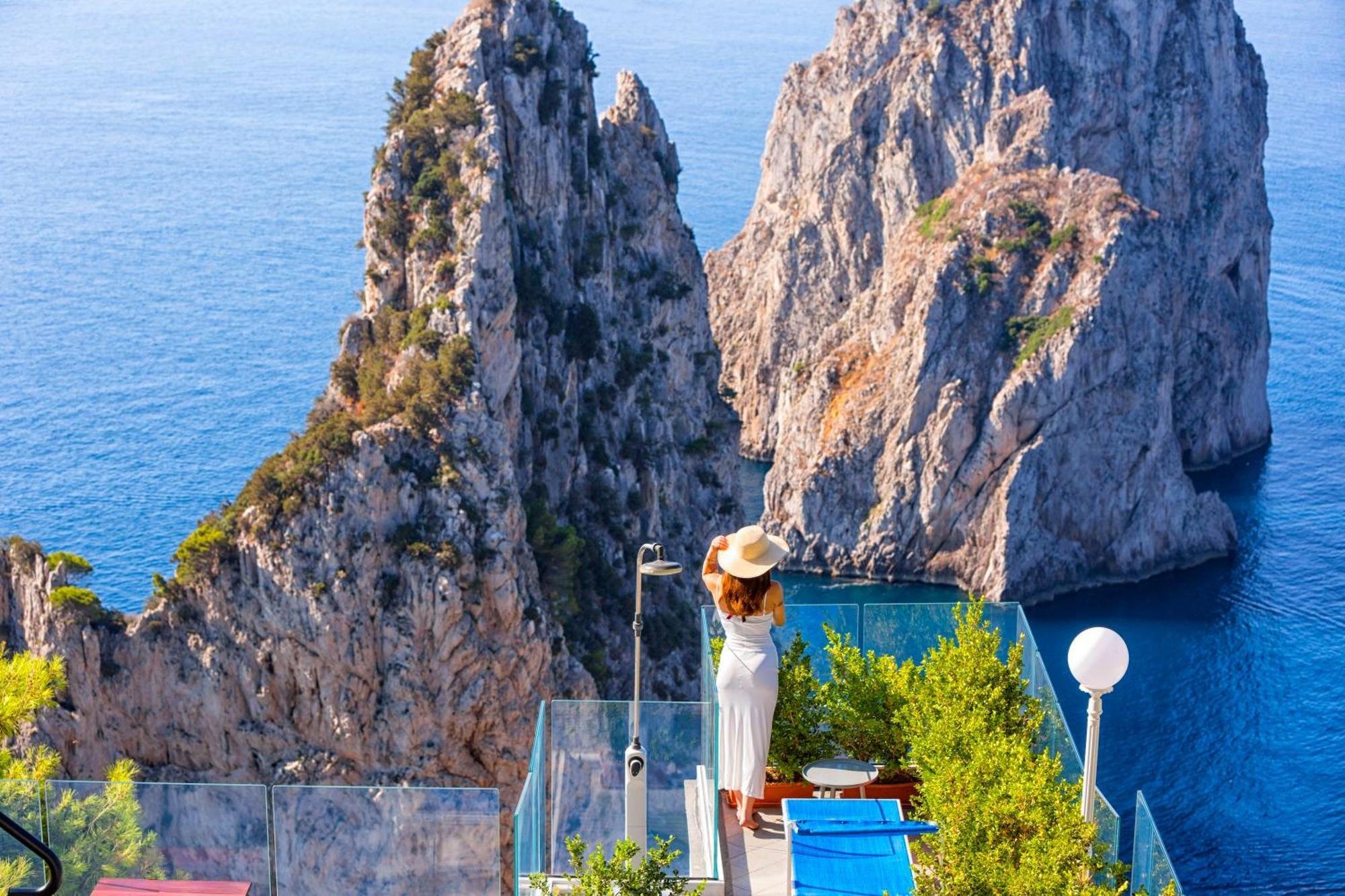 Faraglionensis Monaconehouse Villa Capri Bagian luar foto